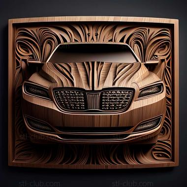 3D модель Lincoln MKZ (STL)